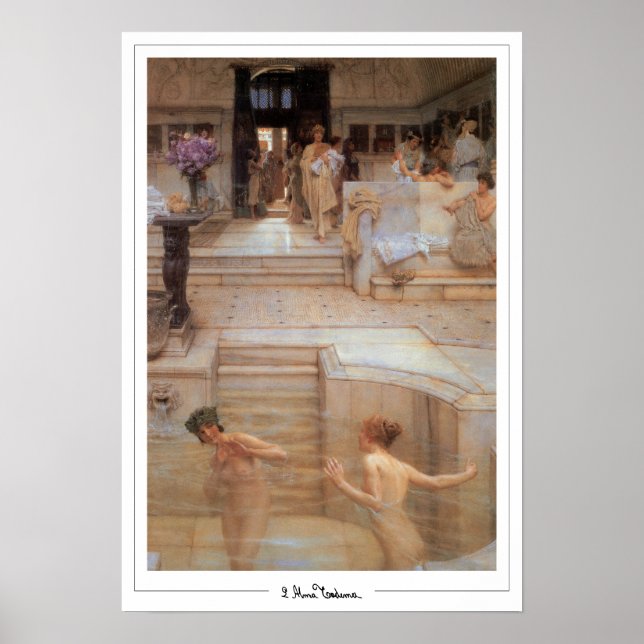 Lawrence Alma-Tadema Zedign Art Poster #61 (Framsidan)