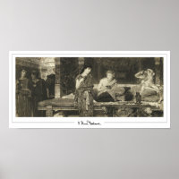 Lawrence Alma-Tadema Zedign konstaffisch #335