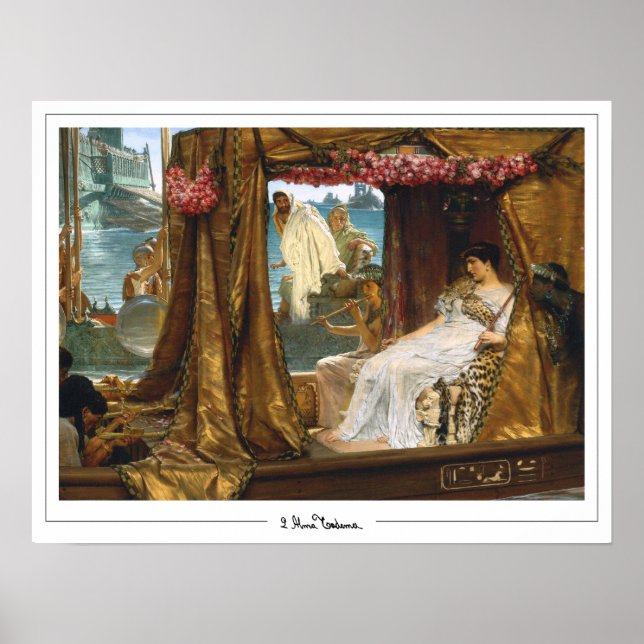 Lawrence Alma-Tadema Zedign konstaffisch #8 Poster (Framsidan)