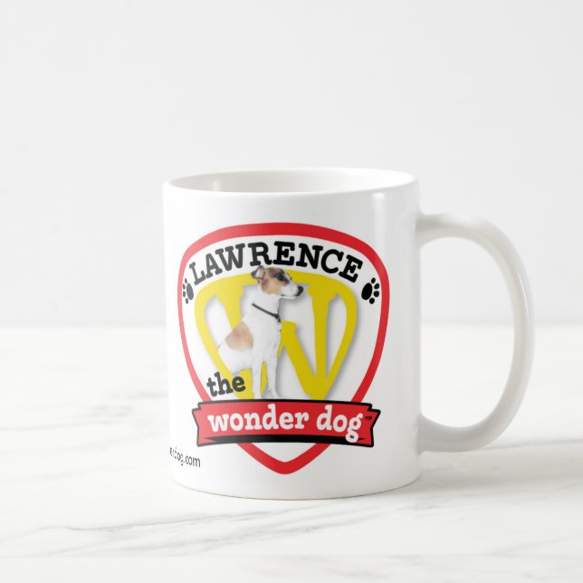 Lawrence den undra Dog™ muggen Kaffemugg (Höger)