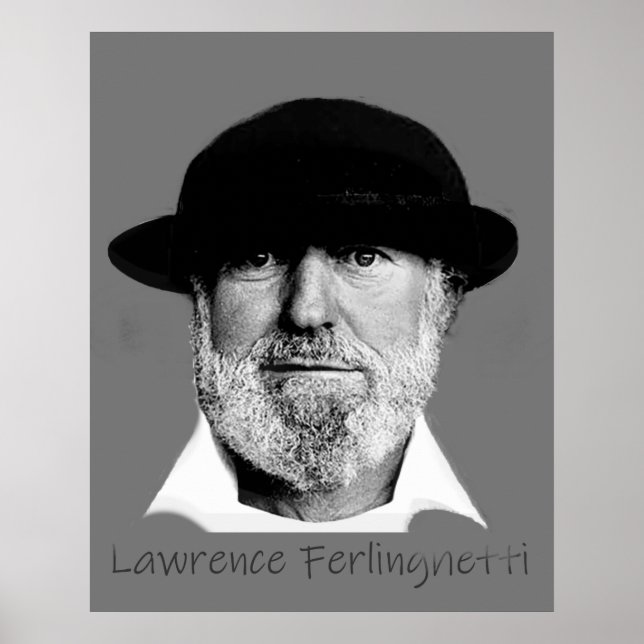 Lawrence Ferlinghetti Poster (Framsidan)