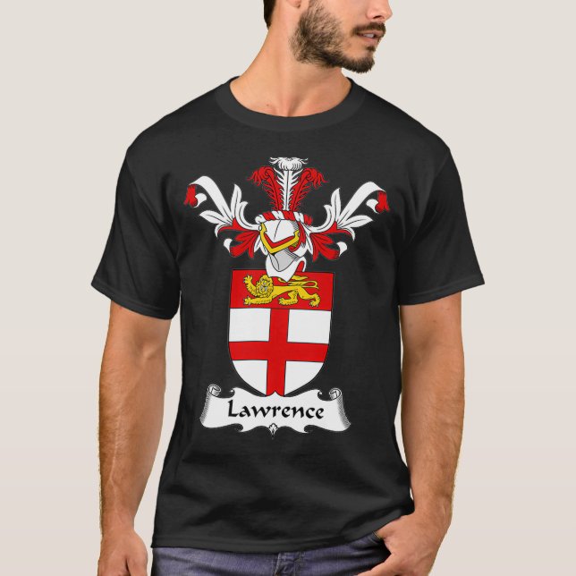 Lawrence Jackar om Arm Family Crest T Shirt (Framsida)