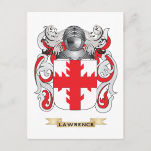 Lawrence Jackat of Arm (Family Crest) Vykort
