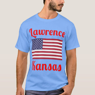 Lawrence Kansas Stylish Tryck2 T Shirt
