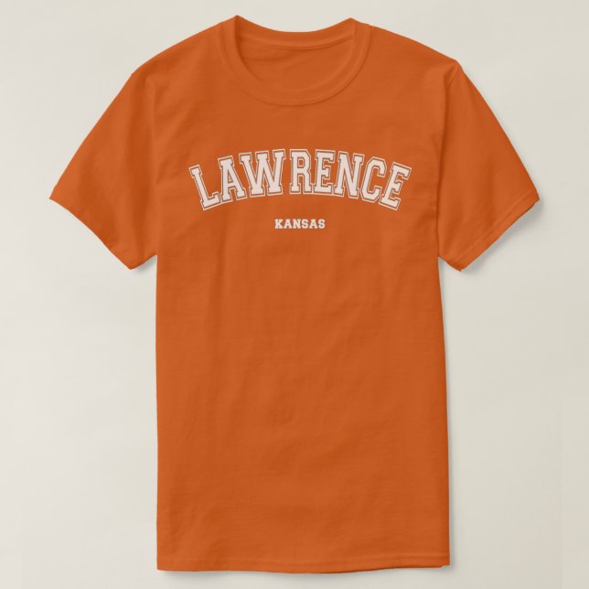 Lawrence Kansas  T Shirt (Design framsida)