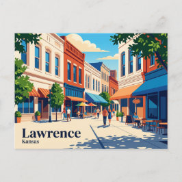 Lawrence Kansas Vykort
