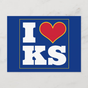 Lawrence (KS) Tailgate-inbjudan Vykort