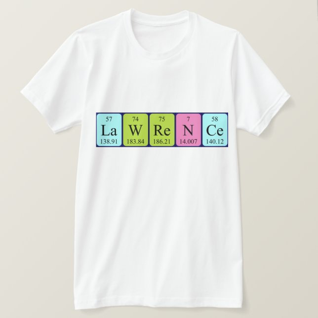 Lawrence Perical bord namn shirt T Shirt (Design framsida)
