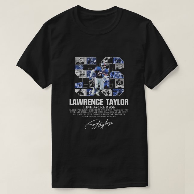 Lawrence Taylor T Shirt (Design framsida)
