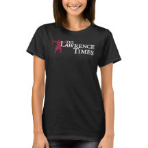 Lawrence Times femme black T-shirt (endast framsid