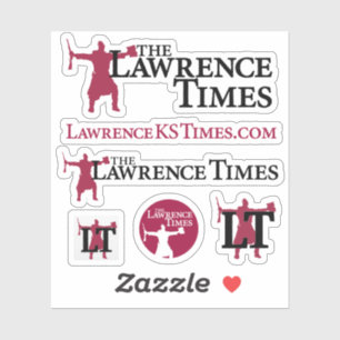 Lawrence Times-klistermärke lakan Klistermärken