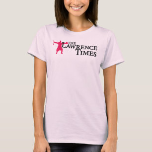 Lawrence Times rosa femme T-shirt