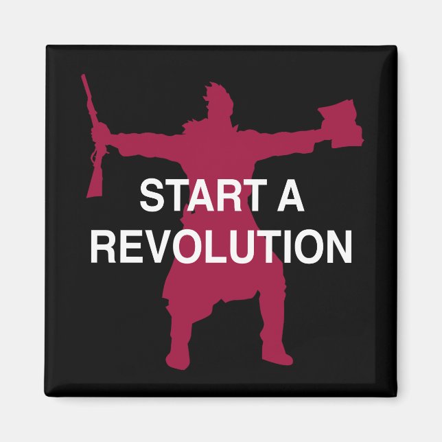Lawrence Times Starta en Revolution magnet (Framsidan)