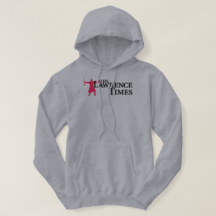Lawrence Times vuxen hoodie (endast framsidan)