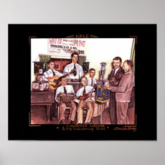 Lawrence Walker och Wandering Ess Poster