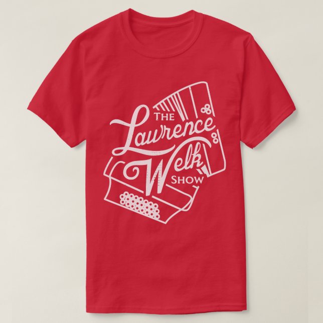 Lawrence Welk Show Accordion T Shirt (Design framsida)