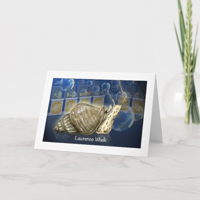 Lawrence Whelk-födelsedagskort Kort (Framsida)