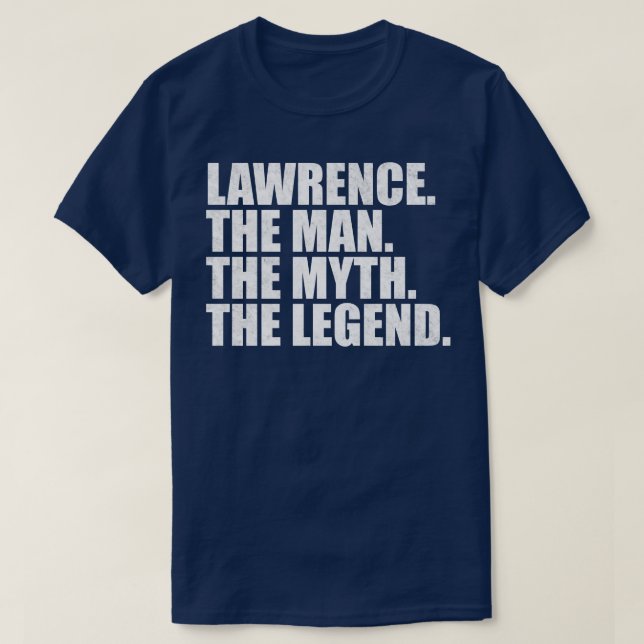 LawrenceLawrence Namn Lawrence given namn T Shirt (Design framsida)