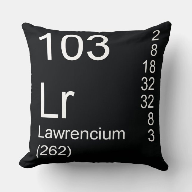 Lawrencium Kudde (Framsida)