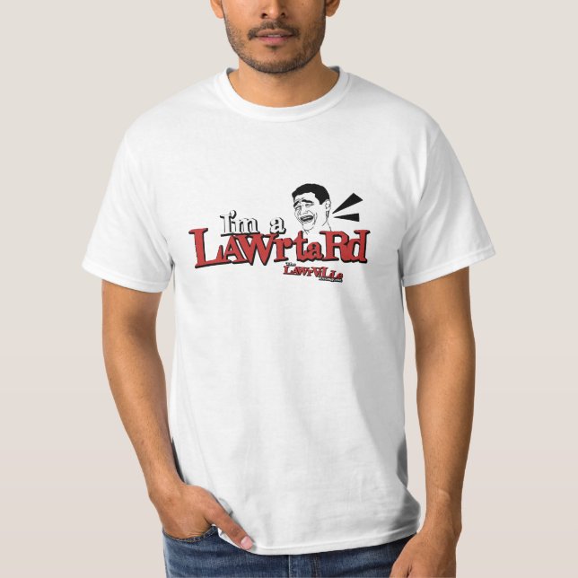 LAWRTARD-SKJORTA T-SHIRT (Framsida)