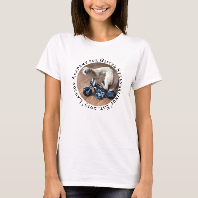 Lawson Academy for Gifte Strangelings T Shirt (Framsida)