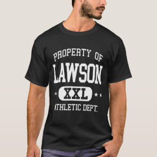 Lawson Retro Athletic Egendom Dept T Shirt