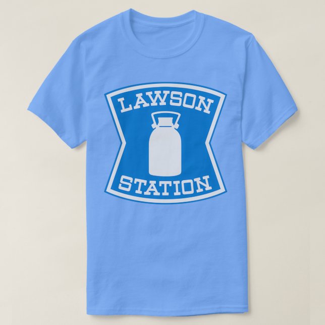 Lawson Station japansk Convenience Store T Shirt (Design framsida)