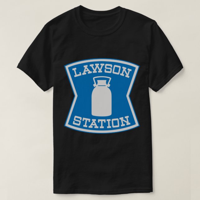 Lawson Station - Japansk Convenience Store T Shirt (Design framsida)