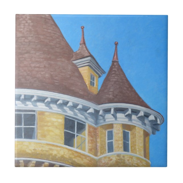 Lawson Tower Turretar Kakelplatta (Framsidan)