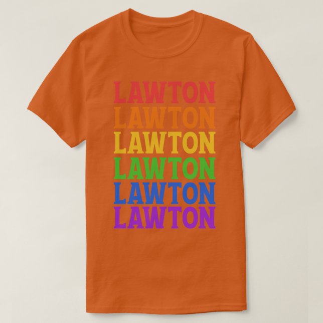 LAWTO WN COLORFUL CITY T SHIRT (Design framsida)