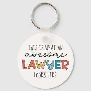 Lawyer Advokat Fantastisk Lawyer Funny Nyckelring