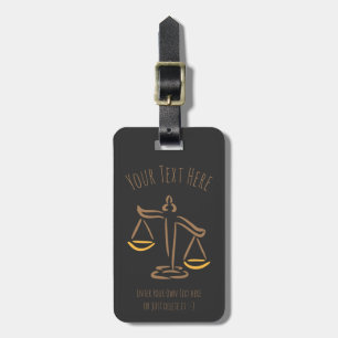 Lawyer   Attorney   domare   Lag firma/kontor Bagagebricka
