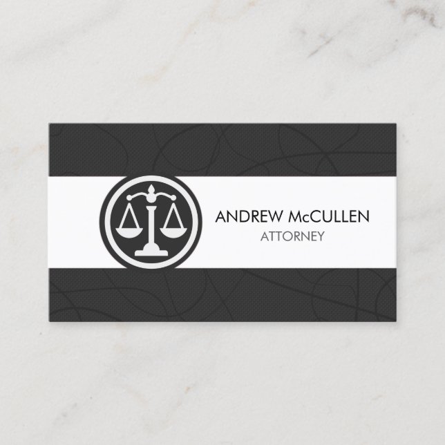 Lawyer Attorney Legal Law  Visitkort (Framsida)