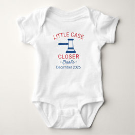 Lawyer Baby Announcement Little Case Closer Lawyer T Shirt