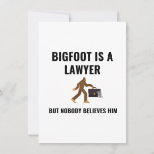 LAWYER BIGFOOT JULKORT