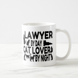 Lawyer Cat Lover Kaffemugg