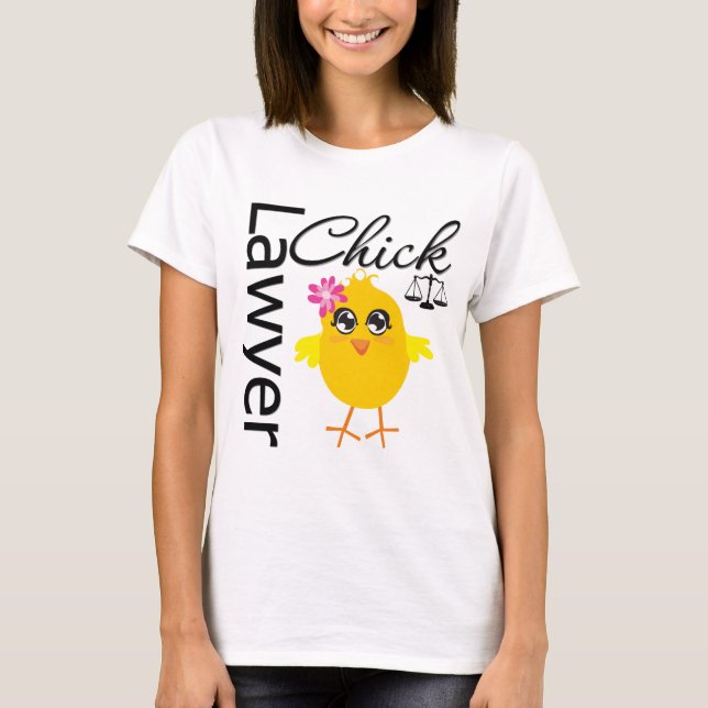 Lawyer Chick T-shirt (Framsida)