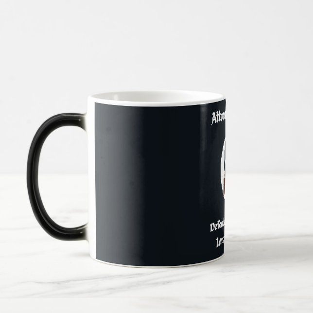 Lawyer Coffee Mugg - Defender of Justice (Vänster)