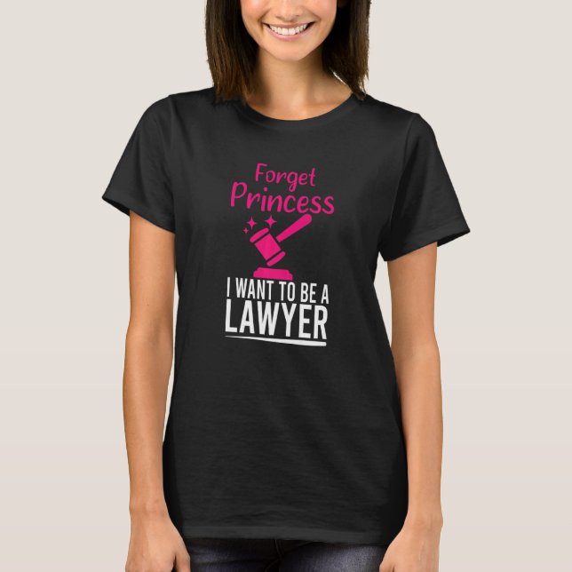 Lawyer Cute Lawyer School Law Graduate Student T Shirt (Framsida)