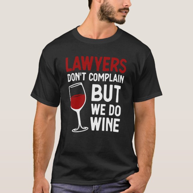 Lawyer For Men Women Lawyer Attorney Law Firm T Shirt (Framsida)