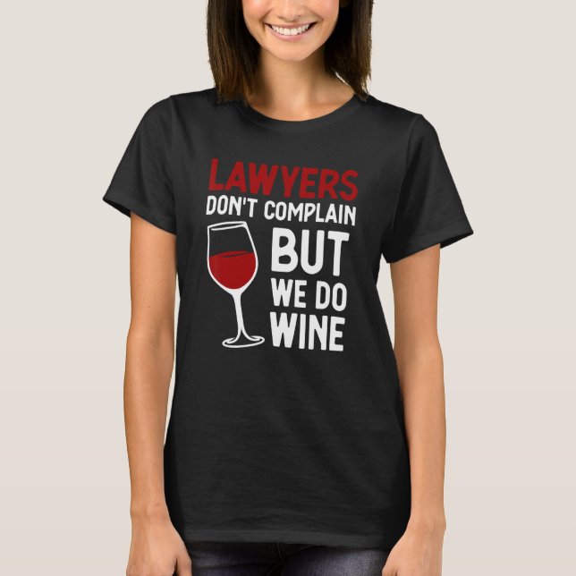 Lawyer For Men Women Lawyer Attorney Law Firm T Shirt (Framsida)