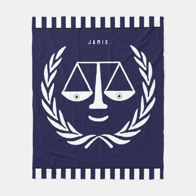 Lawyer Gift Fleecefilt (Framsidan)