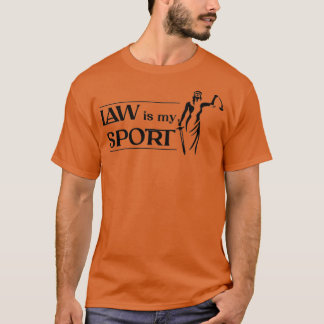 Lawyer Gifts LAW är min sport 1 T Shirt