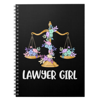 Lawyer Girl Anteckningsbok