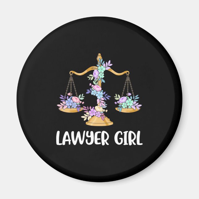 Lawyer Girl Magnet (Framsidan)