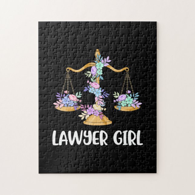 Lawyer Girl Pussel (Vertikal)