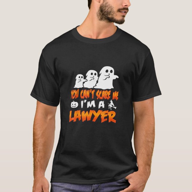 Lawyer Halloween Costume du Skrämmer mig Im A La T Shirt (Framsida)