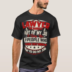 LAWYER HARSTAT ÄR NICE T SHIRT