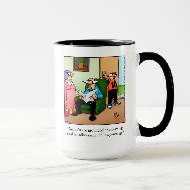 Lawyer Humor Mugg Gift (Höger)
