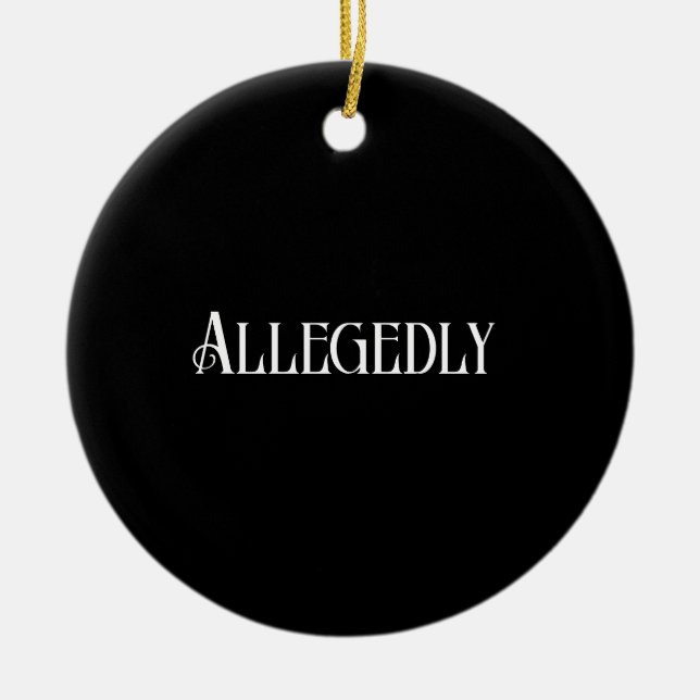 Lawyer Julgransprydnad Keramik (Framsidan)